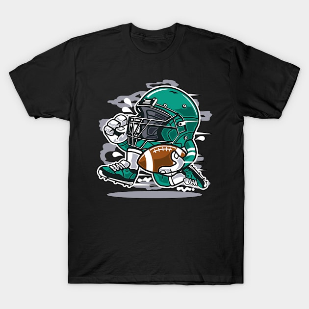 Football player T-Shirt by PaunLiviu